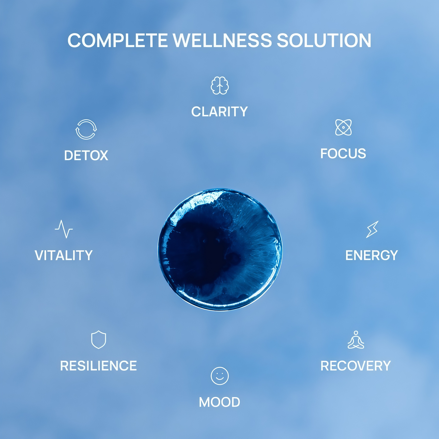 Meraki Methylene Blue Drops – Pharmaceutical Grade Nootropic Supplement for Brain Health - Dietary Supplement Support for Focus & Clarity – Third-Party Tested Formula – 30ml Glass Dropper Bottle